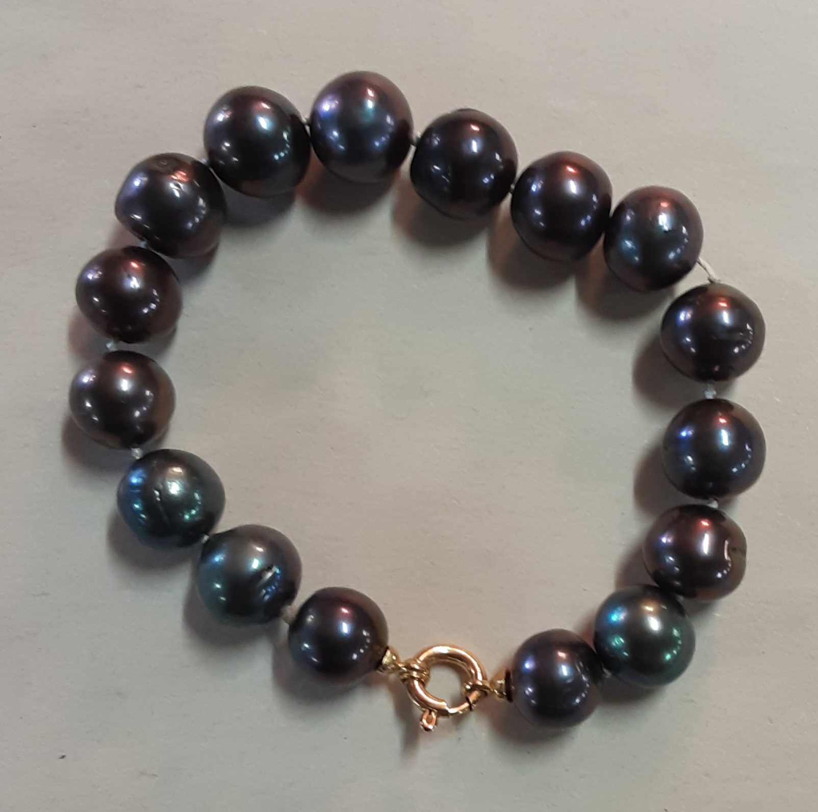 Tahitian Pearl Bracelet - Gold Coast Antiques